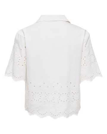 JdY Marina Half Sleeve Embroidery Shirt