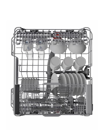 Hotpoint HFC3C26WCBUK Full Size Dishwasher - 14 Place Settings - Black