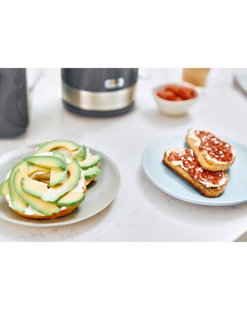 Breville VTT968 High Gloss 2 Slot Grey Toaster