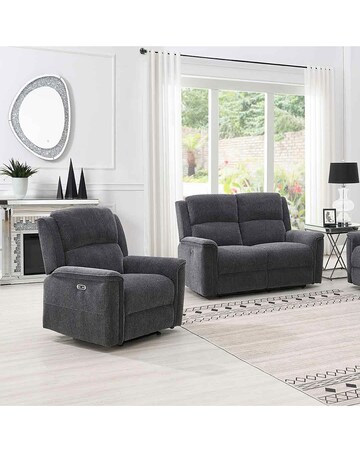 Croston Chenille Power Recliner Chair