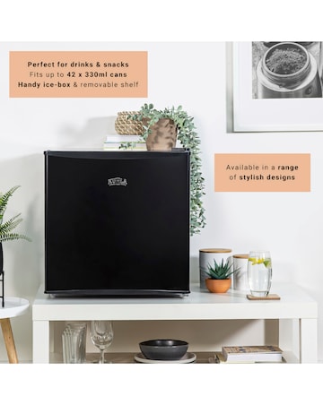 Kuhla KTTF0E4B Black Table Top Fridge