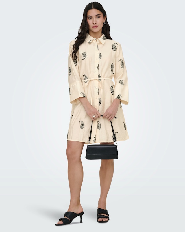 JDY Thea Embroidery Shirt Dress