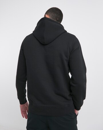 Snowdonia Black Overhead Graphic Hoodie