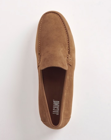 Suede Look Loafer Wide Fit