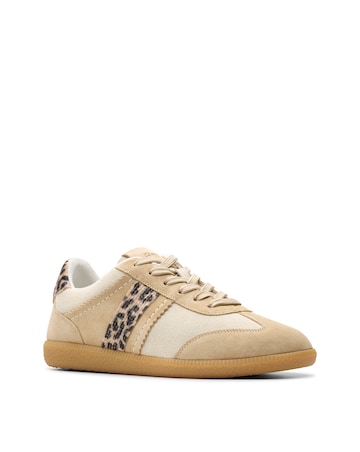 Clarks Stara Walk Sand Combi Trainers