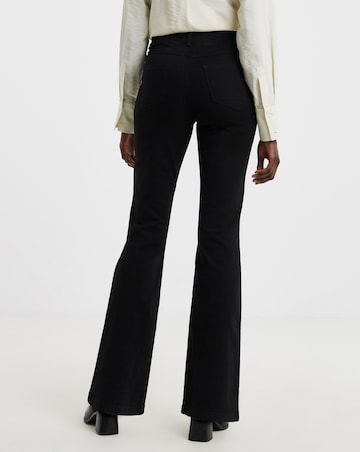 Black Stretch Bootcut Jeggings