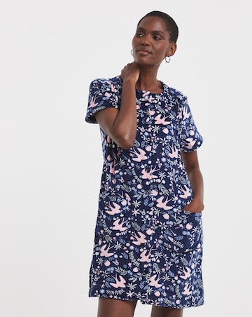 Fleece Button Through Nightie