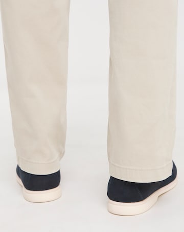 Suede Look Loafer Wide Fit