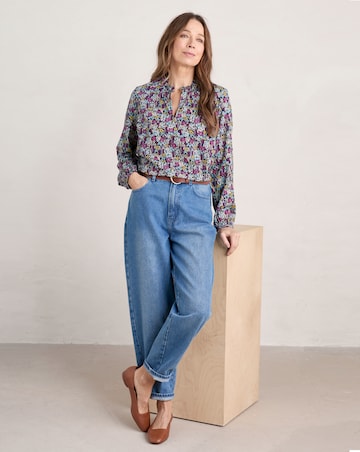Seasalt Cornwall Sea Flow Floral Top
