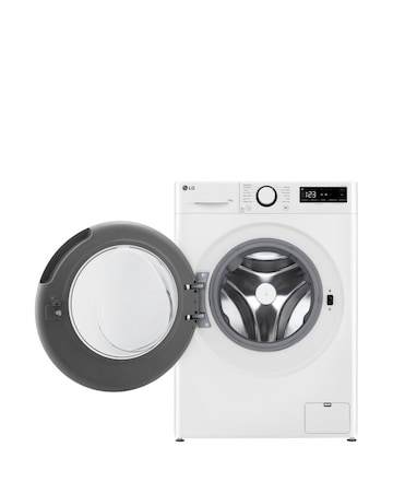 LG TurboWash with AI F4Y510WBLN1 10 kg 1400 Spin Washing Machine - White