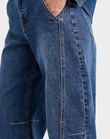 Dark Blue Authentic Tapered Jeans