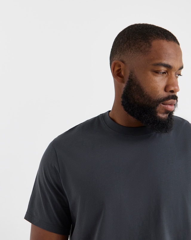 Crew Neck T-Shirt - Long Length