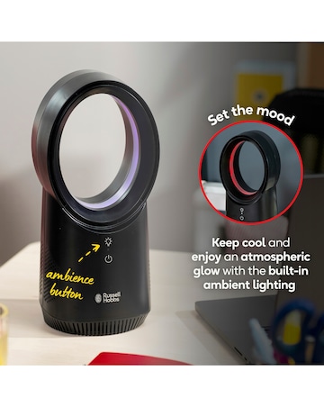 Russell Hobbs USB Bladeless Desk Fan