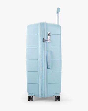 Rock Pixel Large Suitcase - Pastel Blue