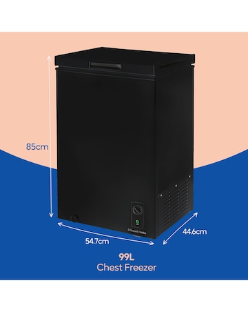 Russell Hobbs RH99CF0E1B 99 Litre Chest Freezer - Black