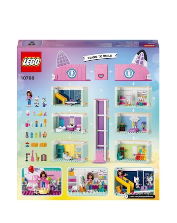 LEGO Gabby's Dollhouse Toy Playset with 4 Figures 10788