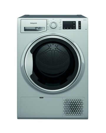 Hotpoint NTM1182SSK UK 8kg Heat Pump Tumble Dryer - Silver