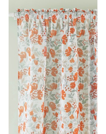 Mia Floral Printed Voile Panel