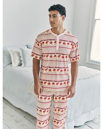 Chelsea Peers Christmas Family Pyjama Set Mens