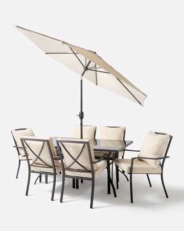 Como 8 Piece Dining Set