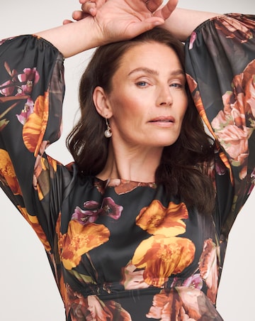 Joanna Hope Satin Maxi Dress