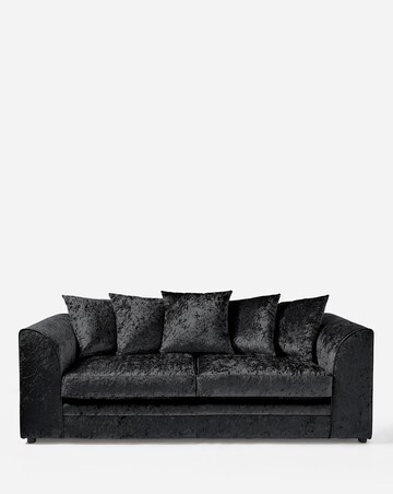 Chicago Crushed Velvet 3 Seater Sofa