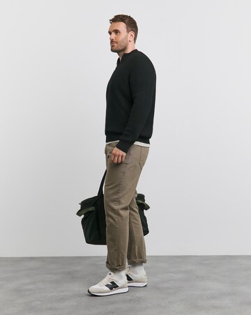 Jack & Jones Pannel Knit Half Zip Jumper