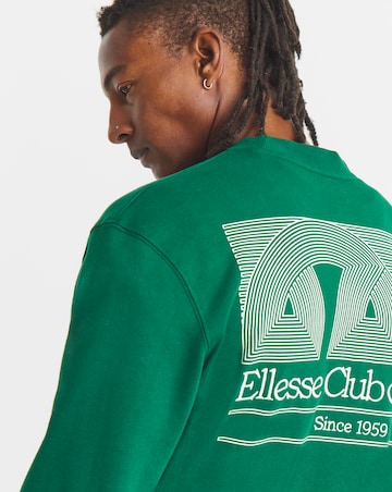 ellesse Club Di Corsa Crew Neck Sweatshirt