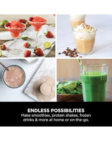 Ninja Blast Cordless Portable Blender Black BC151UKBK