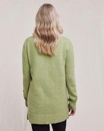 Julipa Longline Soft Wool Cardigan