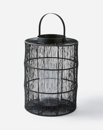 Ivyline Portofino Wirework Lantern H34cm W24cm