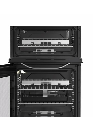 Hotpoint HDG5GCX 50cm Gas Double Cooker - Stainless Steel + installation
