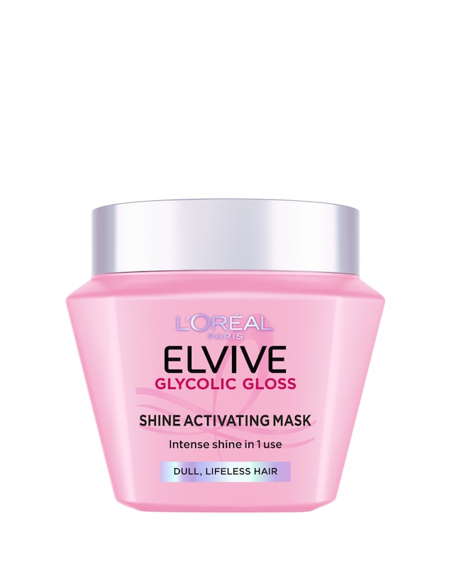 LOreal Paris Elvive Glycolic Gloss Core Diamond Mask 300ml