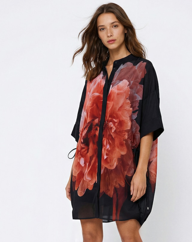 Religion Fiona Floral Tunic Dress