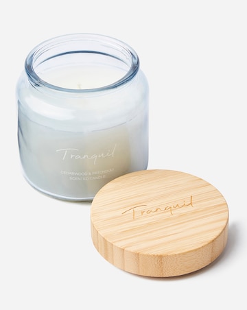 Tranquil Cedarwood and Patchouli Large Candle