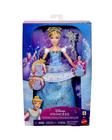 Disney Princess Enchanted Ballgown Cinderella Fashion Doll with Lights & Sounds