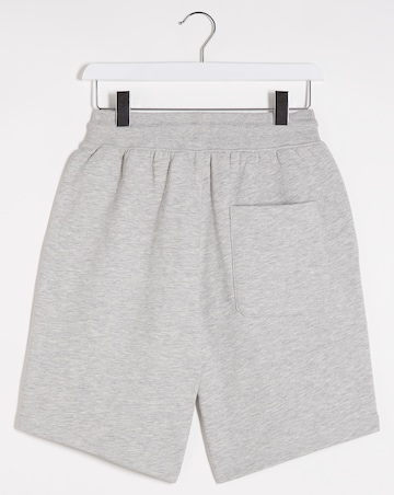 Grey Marl Fleece Shorts