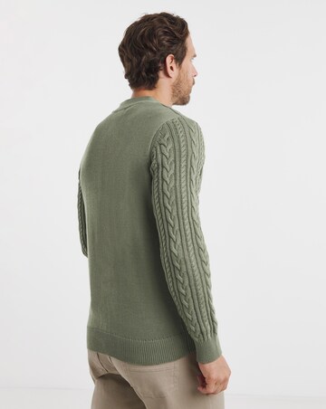 Cable Knitted Cardigan