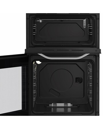 Hotpoint HTG5GCW 50cm Gas Twin Cooker - White