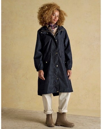 Joules Holkham Printed Waterproof Coat