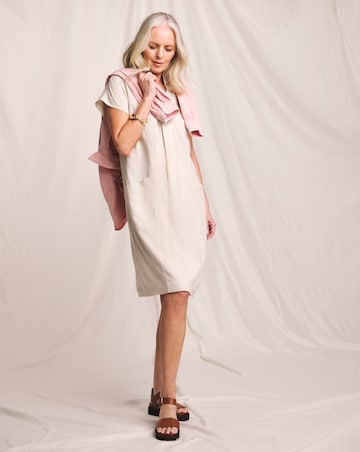 Julipa Linen Mix Shift Dress