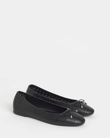 Antigua Lasercut Ballerina - Wide Fit (E)