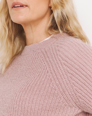 Open Stitch Crew Neck Jumper