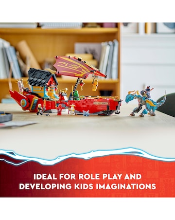 LEGO NINJAGO Destiny's Bounty - race against time Set 71797