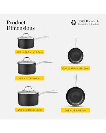 Tower x Good Food 5 Piece Pan Set