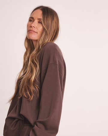 Anthology V Seam Detail Modal Sweat