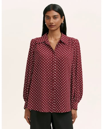 Finery London Spot Melina Blouse