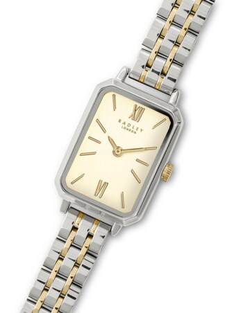 Radley Ladies Two Tone Rectangle Bracelet Watch