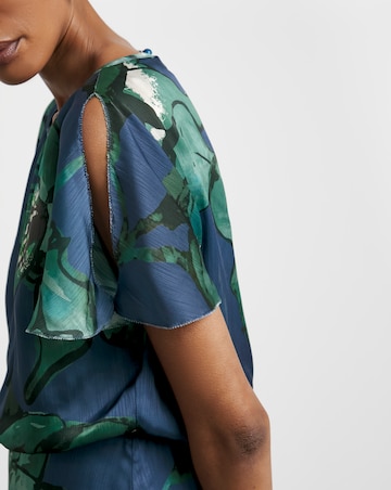 Joanna Hope Split Sleeve Maxi Dress