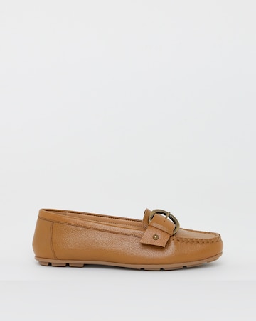 Galore Leather Driving Moccasin - Wide Fit (E)